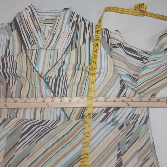 CATO  Multicolor Plus Size Blouse Size 22/24 W - Picture 5 of 9